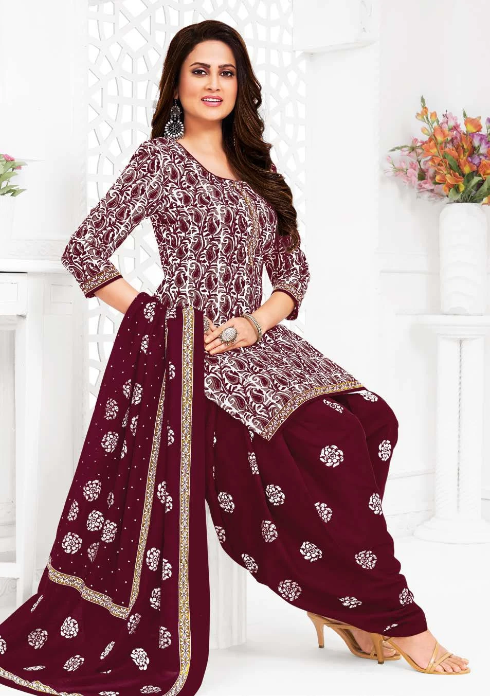 Ganpati  Vaishali Vol 8 Pure Cotton Wholesale Salwar Suit Catalog